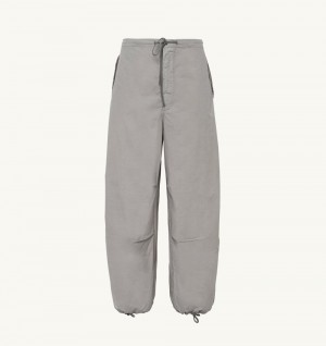 Autry Fit Parachute Pants Cotton Grey | 8697-BMZCQ