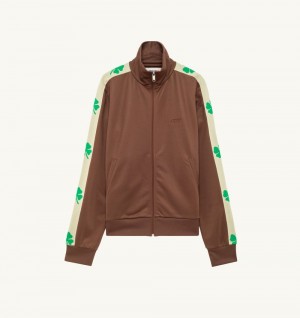 Autry Jacket Technical Jersey Marrone | 0561-MUFQC