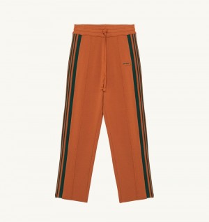 Autry Joggers Viscose Orange | 4596-IRMGC