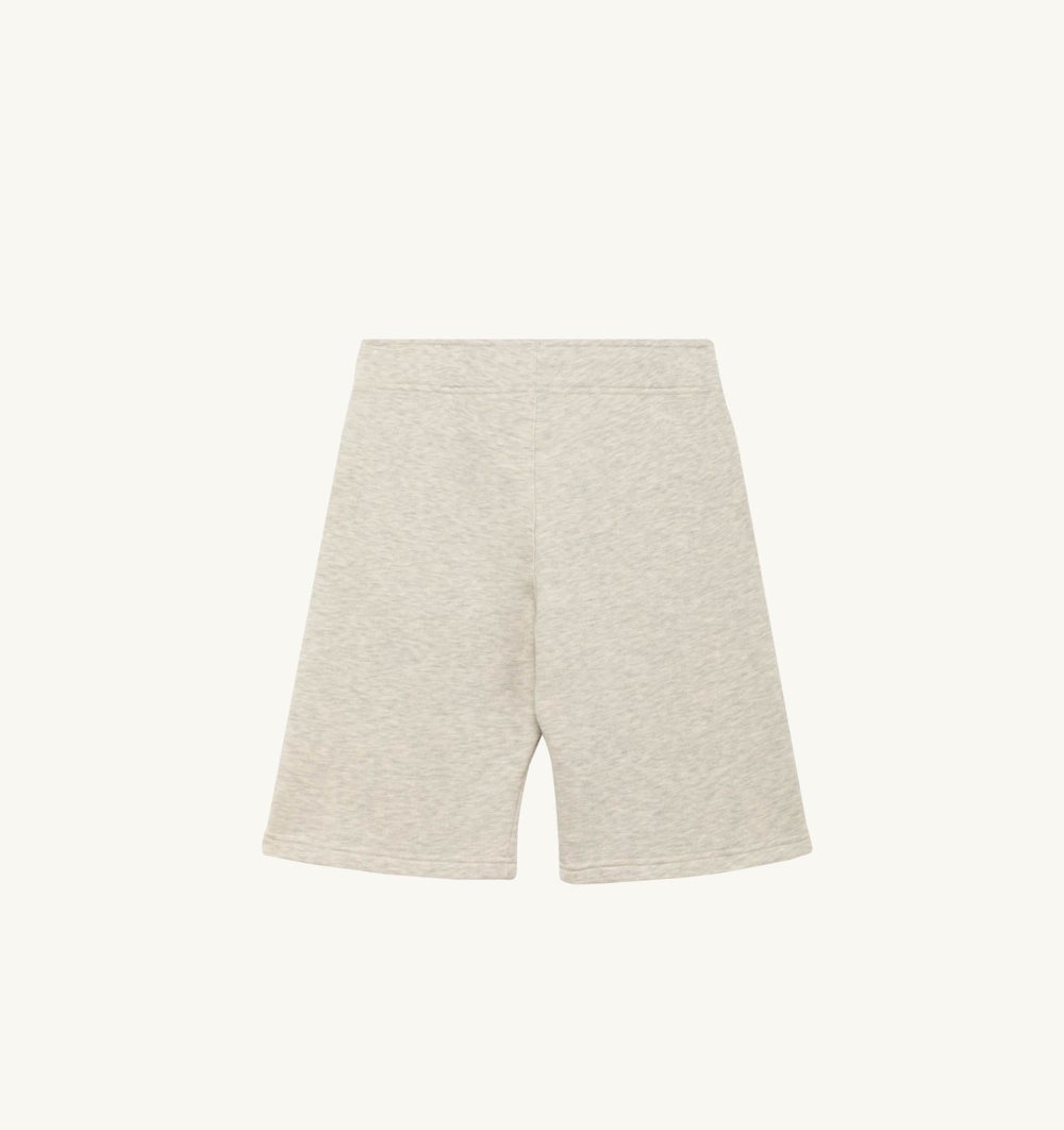 Autry Bermuda Shorts Heavy Jersey Grey | 1036-VFGMA