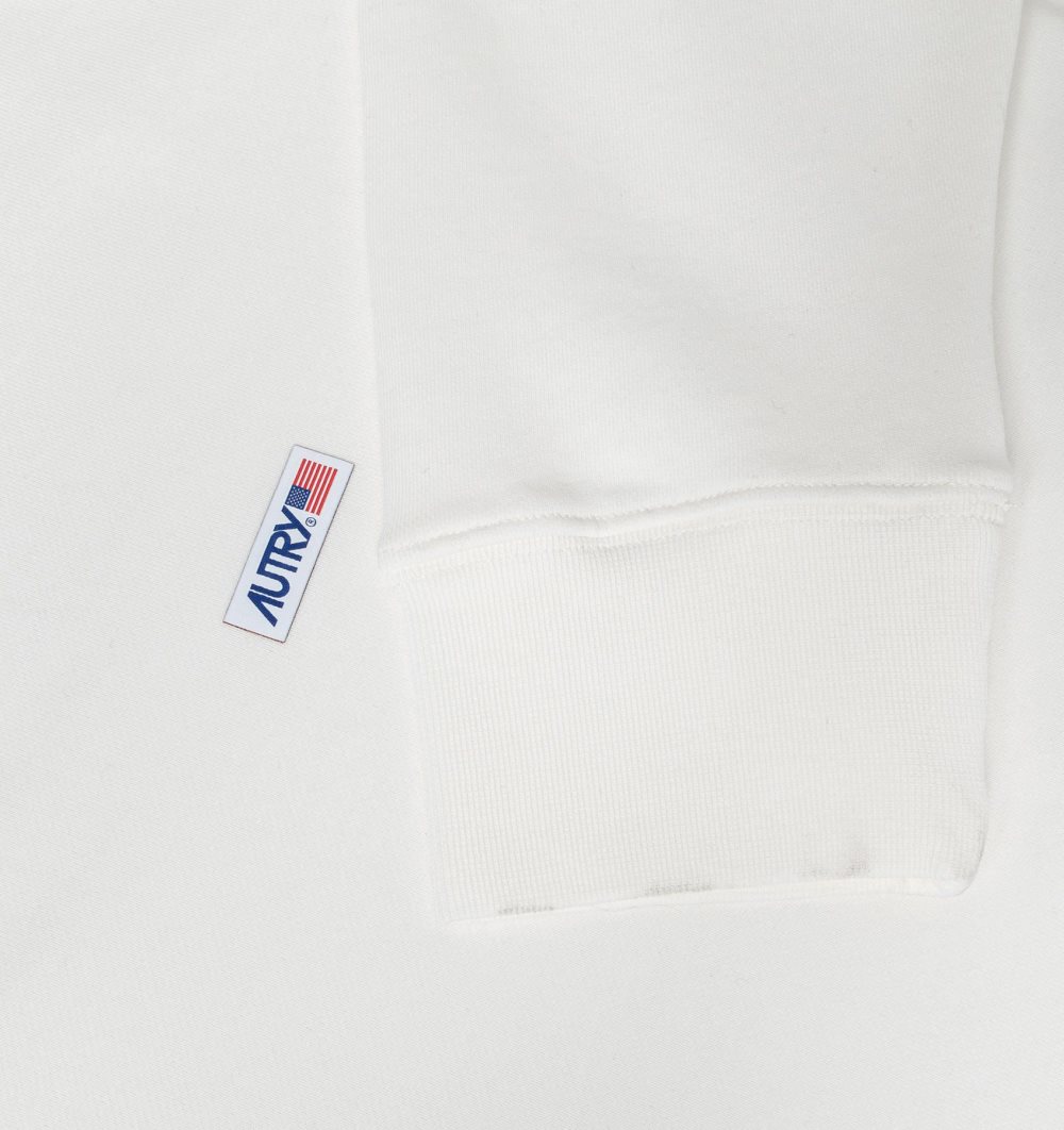 Autry Crew Neck Sweatshirt Cotton White | 2641-THAOM