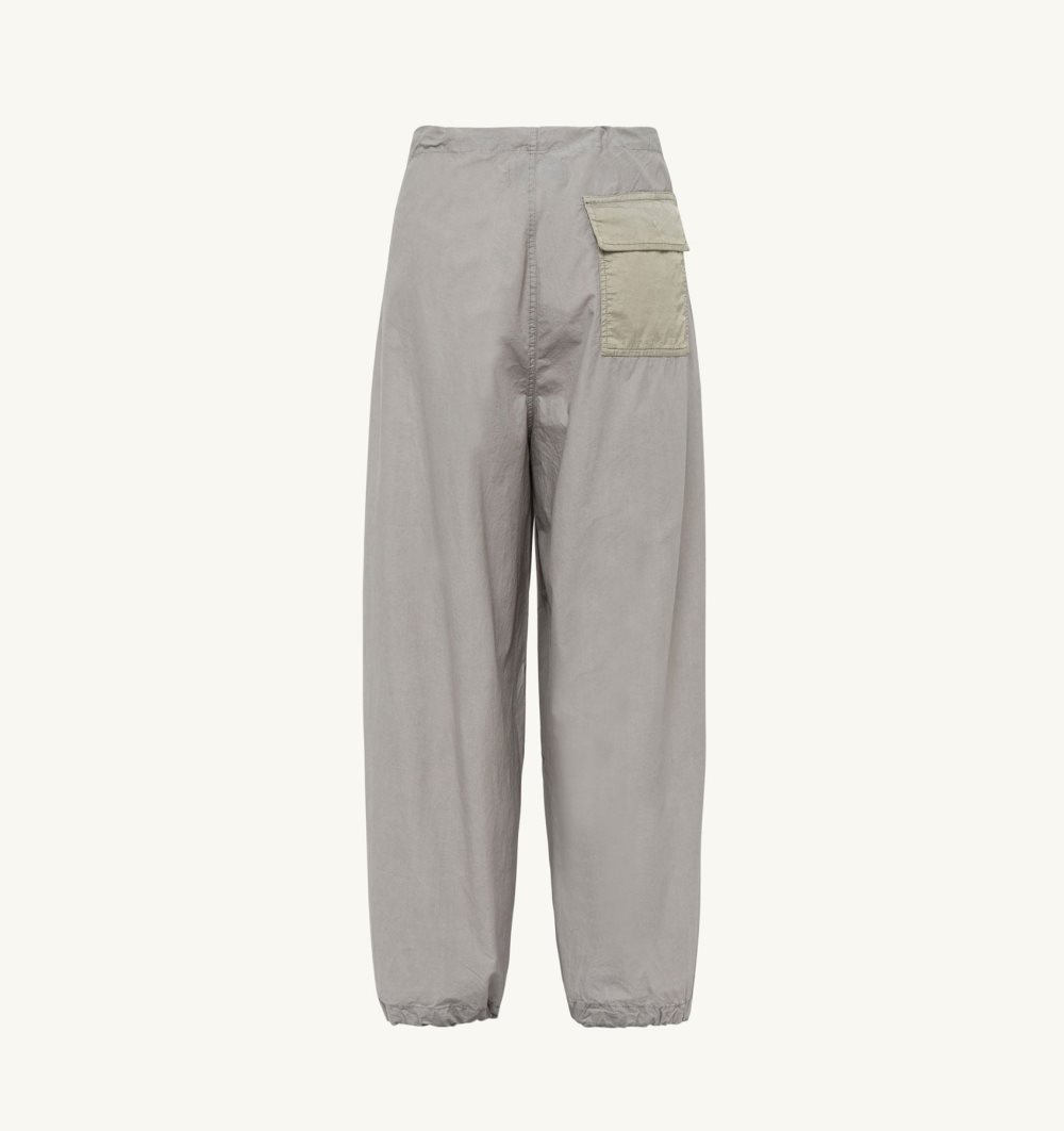 Autry Fit Parachute Pants Cotton Grey | 8697-BMZCQ