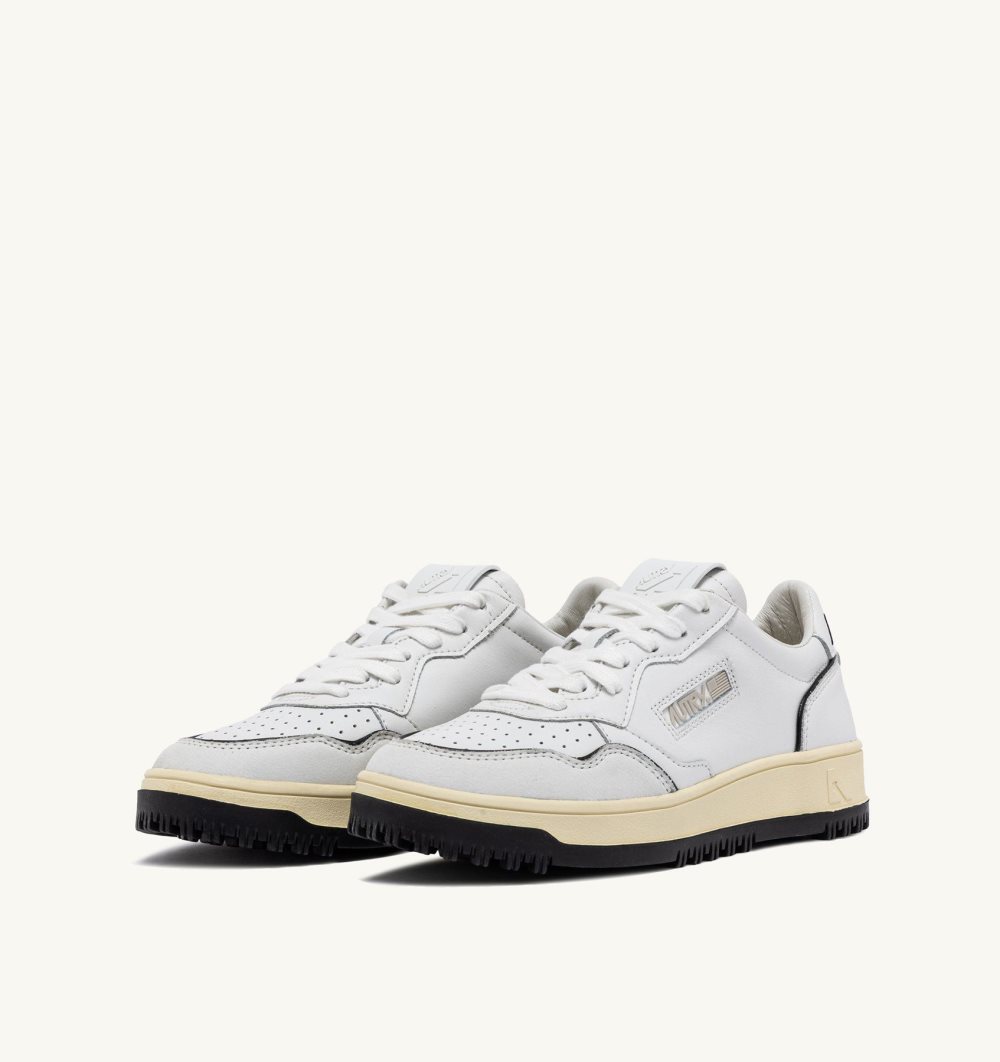 Autry Golf Low Sneakers Leather White | 6384-JLFGN