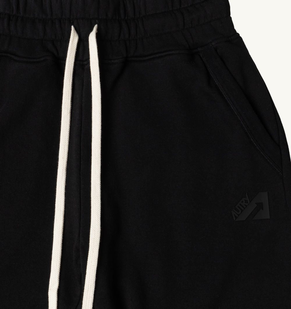 Autry Jogger Pants Cotton Black | 2850-HXEST