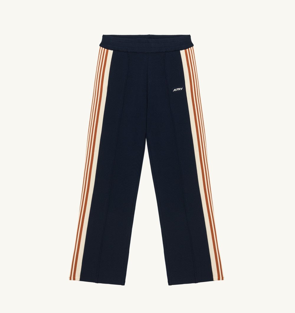 Autry Joggers Viscose Blue | 8792-FWAPB