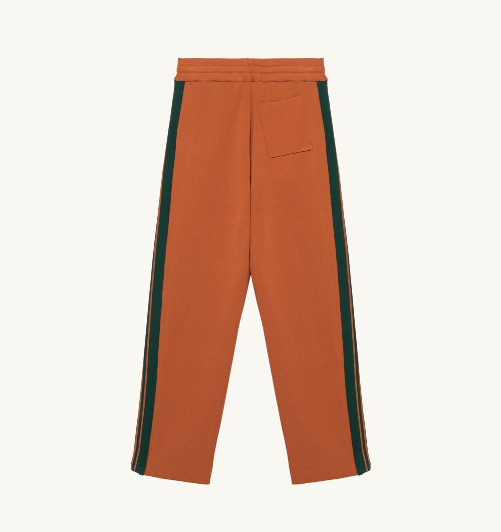 Autry Joggers Viscose Orange | 4596-IRMGC