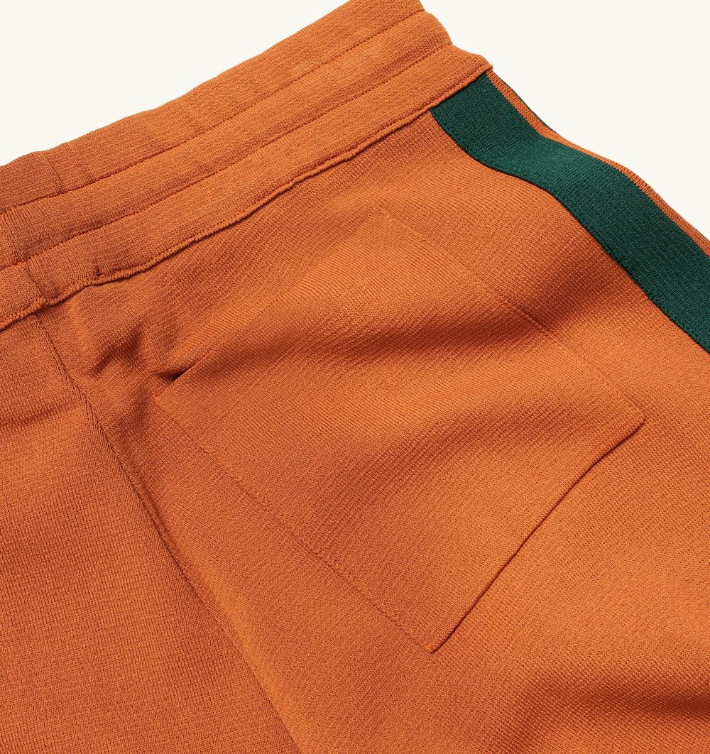 Autry Joggers Viscose Orange | 4596-IRMGC