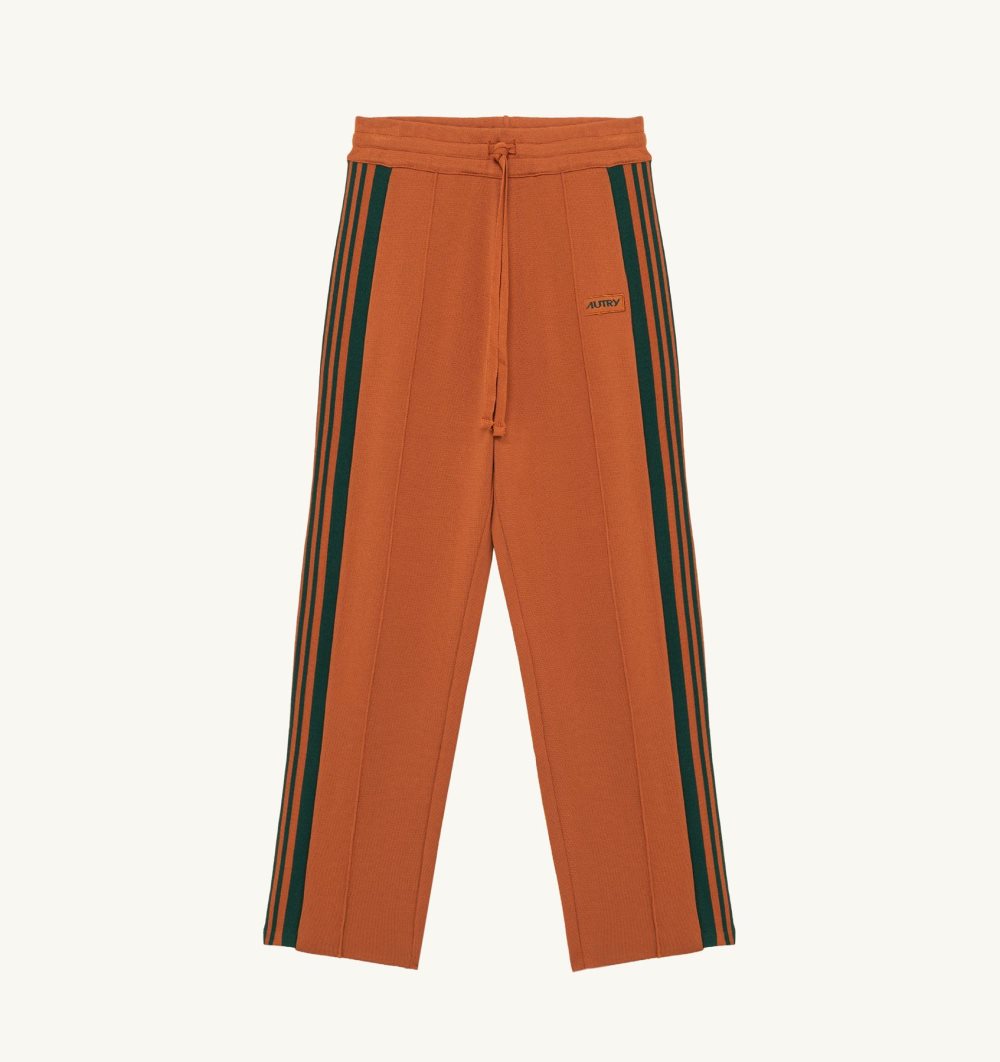 Autry Joggers Viscose Orange | 4596-IRMGC