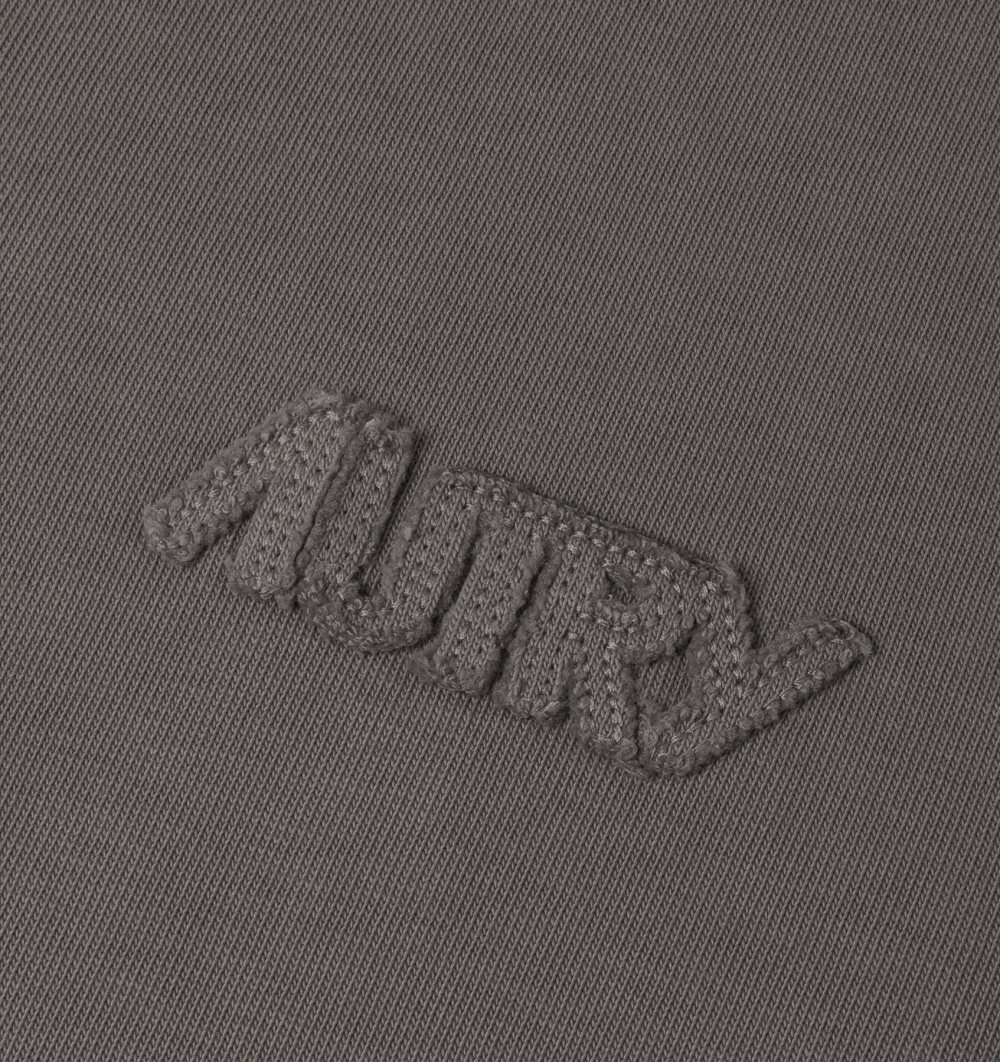 Autry Loose-fit T-shirt Heavy Cotton Grey | 8190-IUQDT