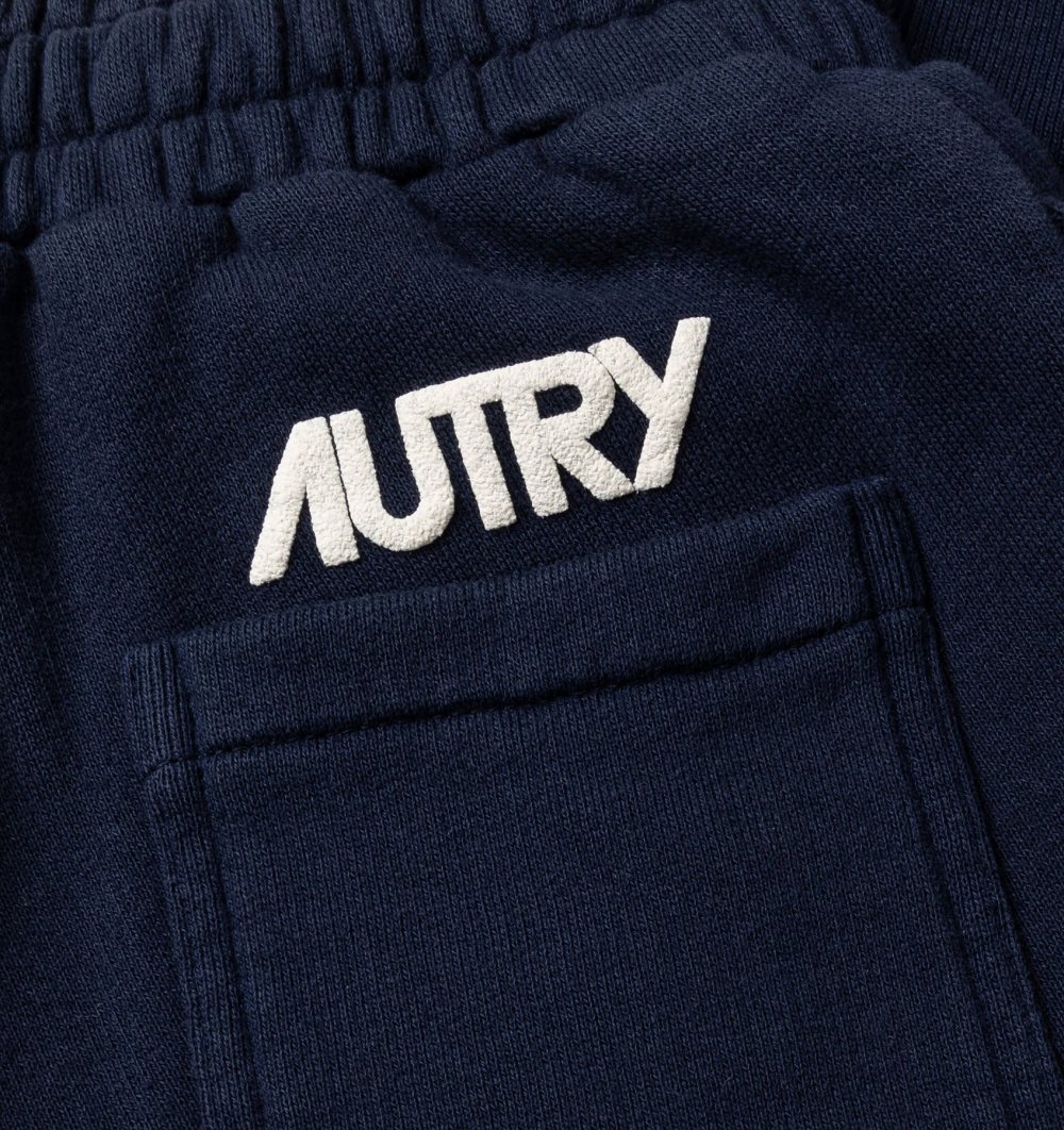 Autry Pants Cotton Jersey Blue | 3201-NTPZQ