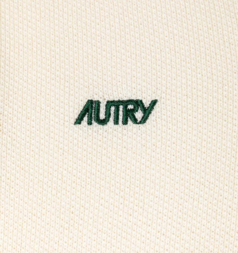 Autry Polo Knit White | 1243-NWPAX