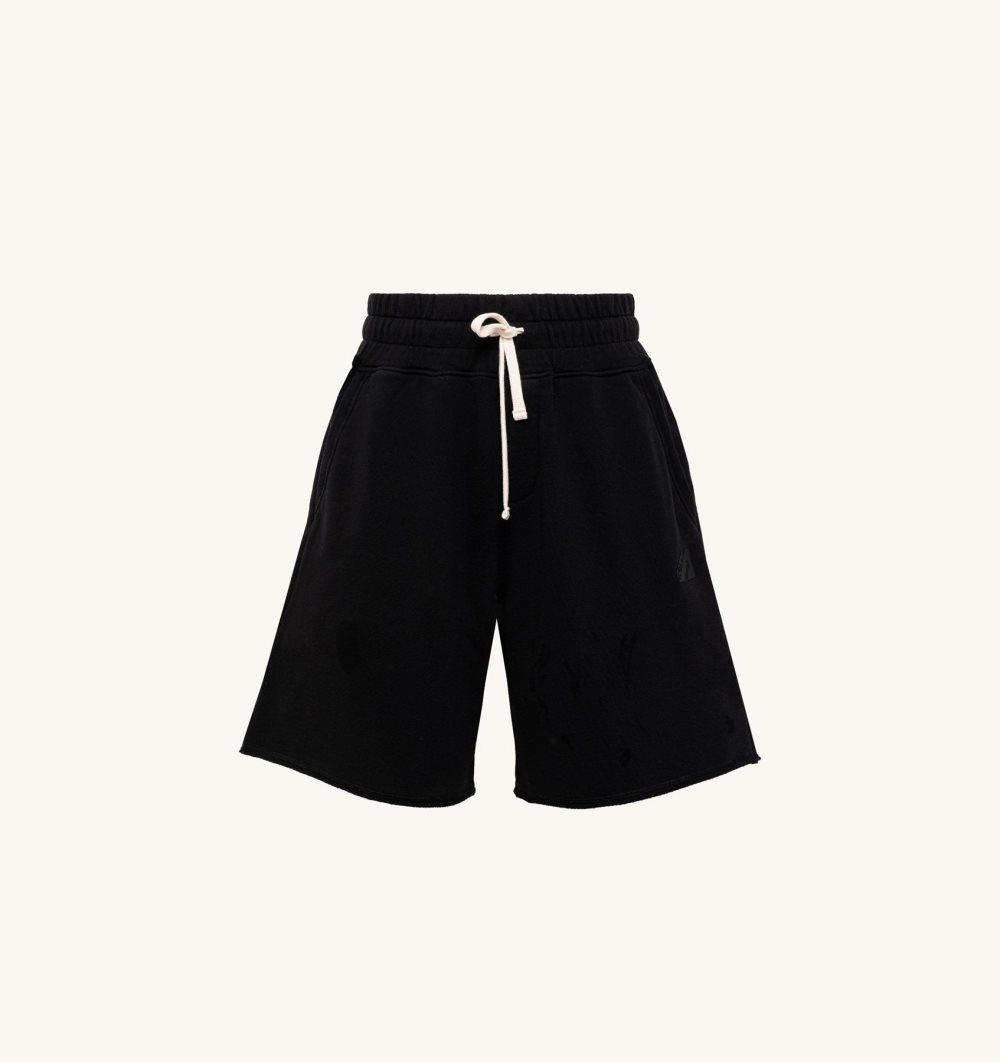 Autry Shorts Cotton Black | 3756-FMUPX