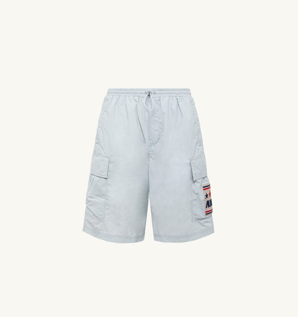 Autry Shorts Nylon Light Blue / Blue | 1290-RCDBX