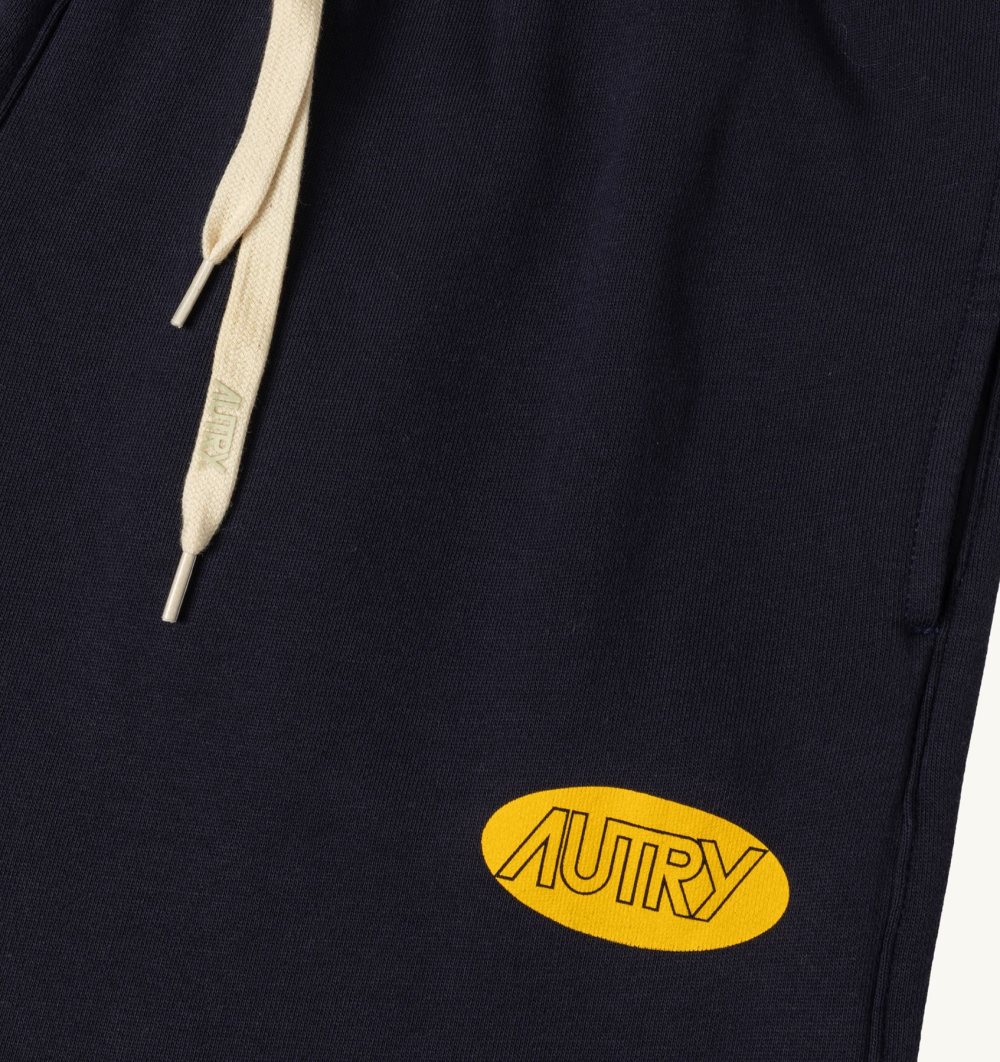 Autry Sweatpants Jersey Label Blue | 5270-KRVZB