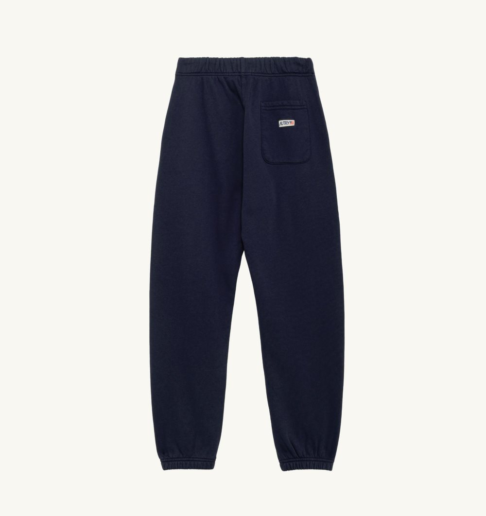 Autry Sweatpants Jersey Label Blue | 8914-ZSCHJ