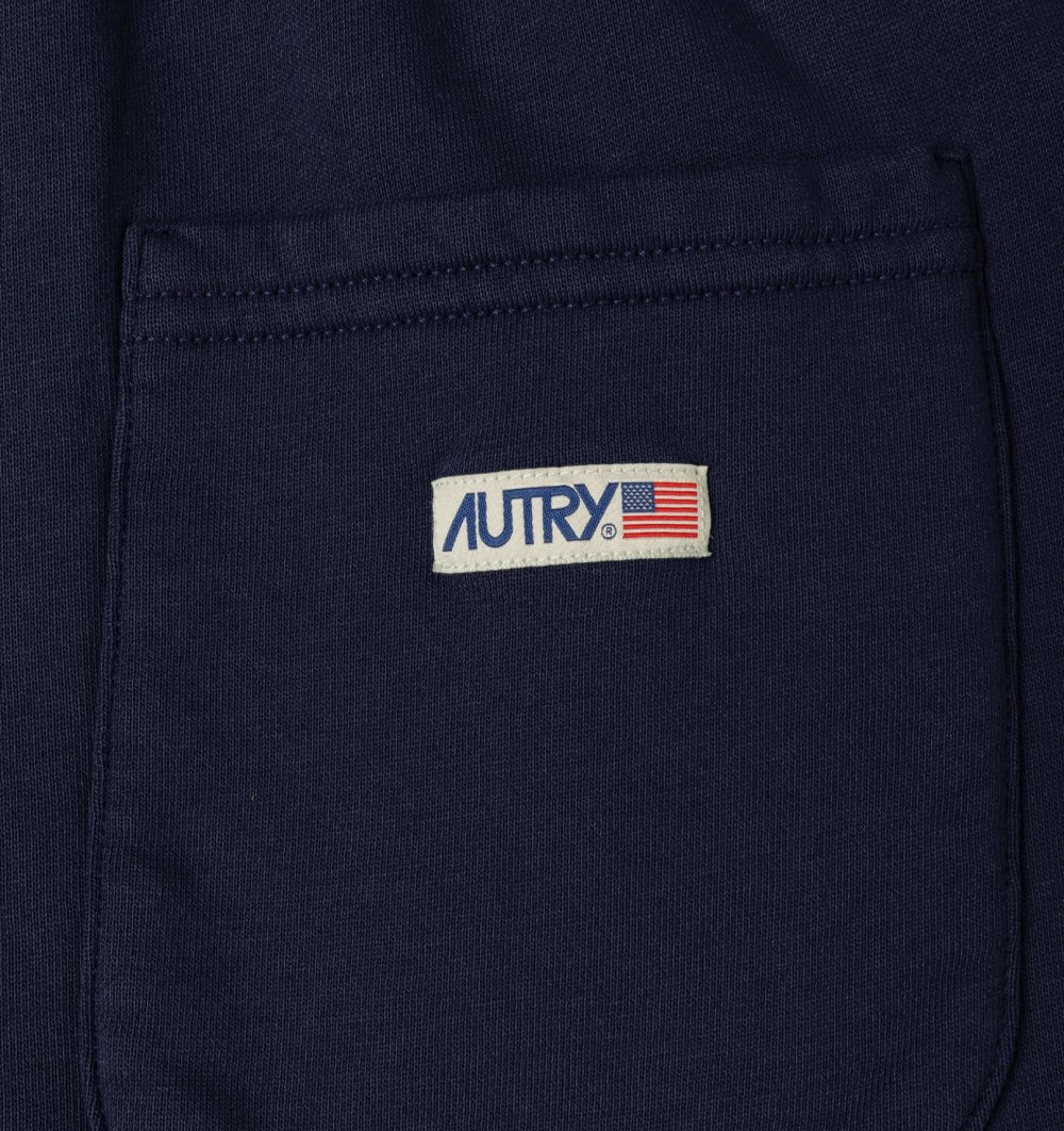 Autry Sweatpants Jersey Label Blue | 8914-ZSCHJ