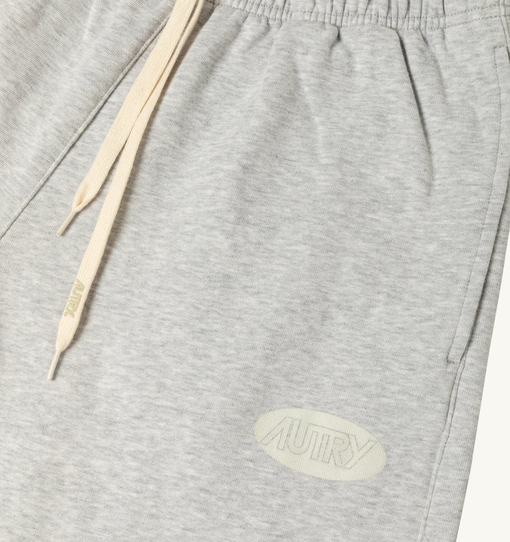 Autry Sweatpants Jersey Label Grey | 3726-MGSIK