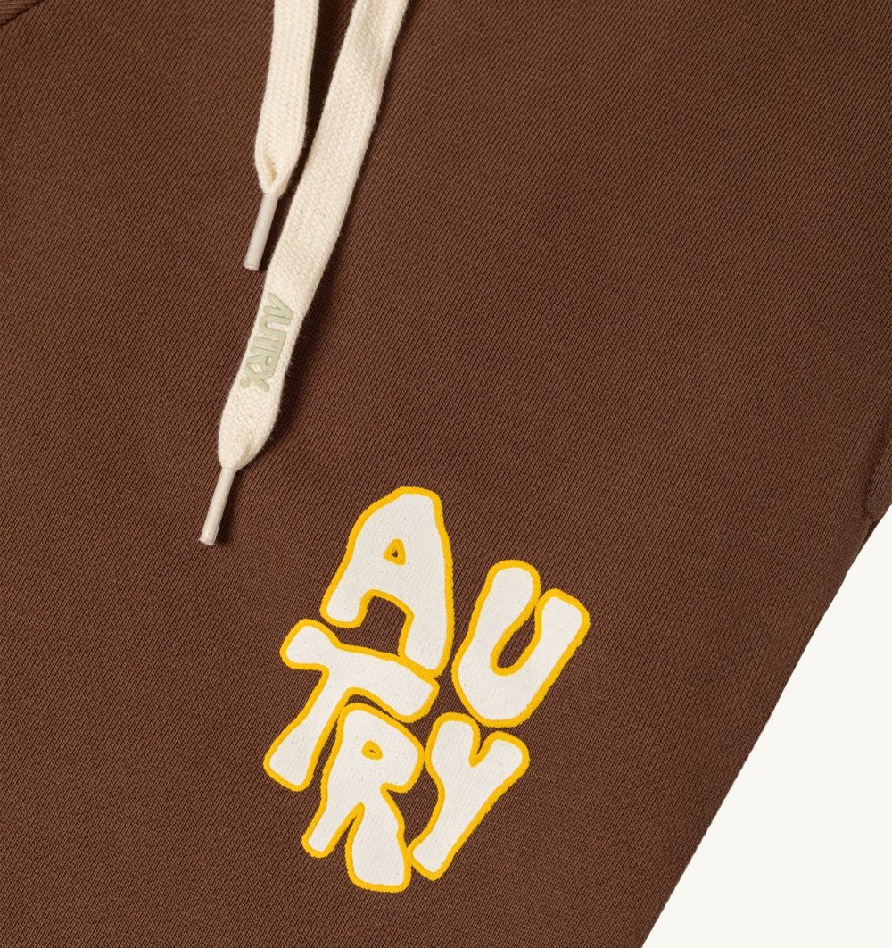 Autry Sweatpants Jersey Marrone | 0652-YTLUJ