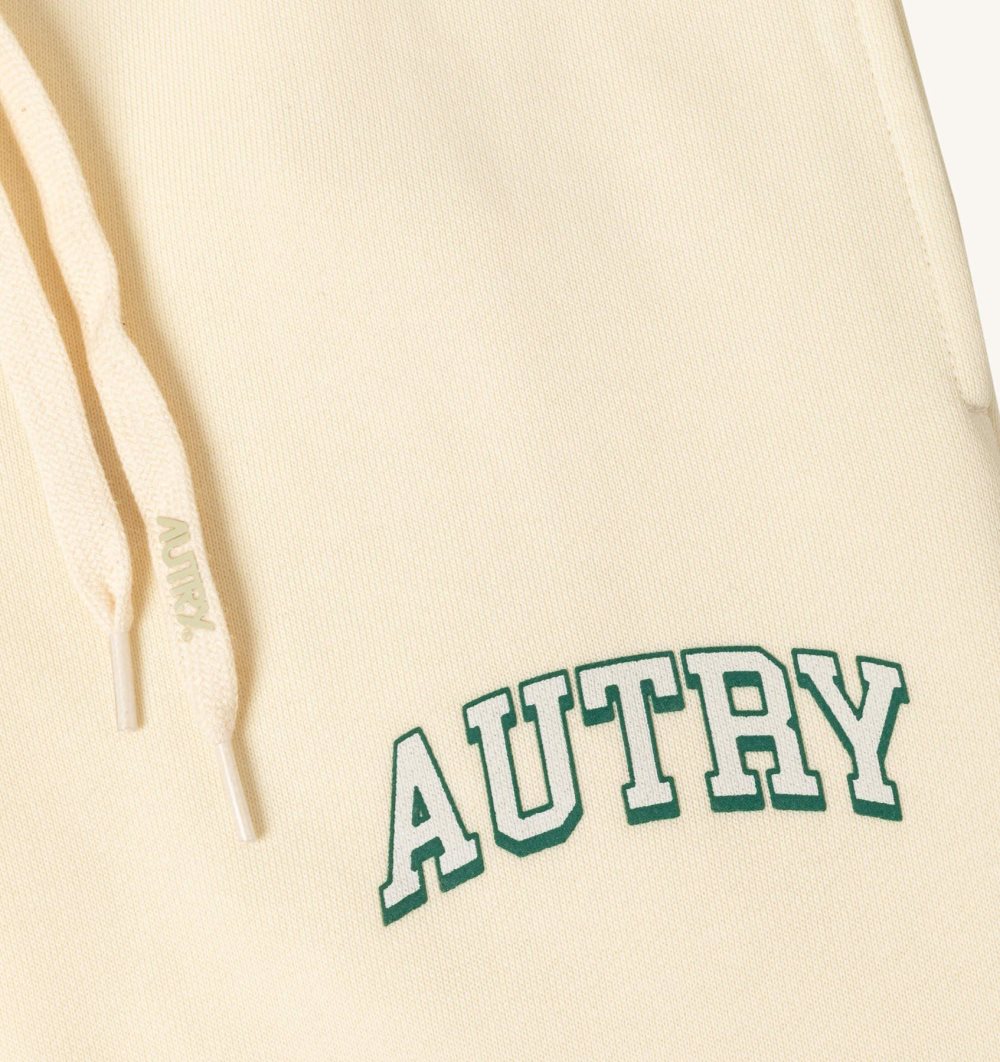 Autry Sweatpants Jersey White | 6340-MYAGK