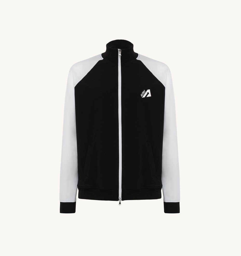 Autry Tennis Jacket Black | 1089-DNRME