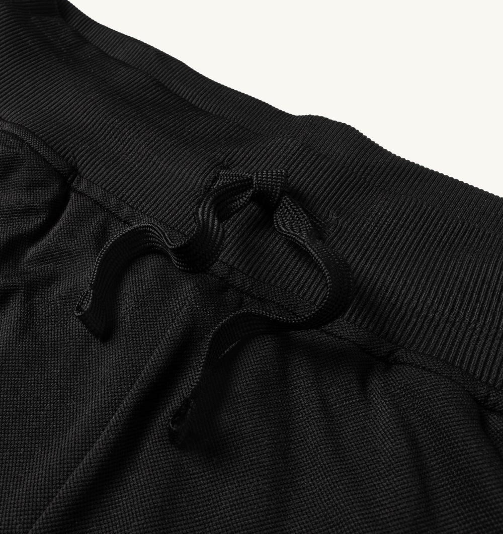 Autry Tennis Shorts Contrast Piping Black | 6438-PVHIW